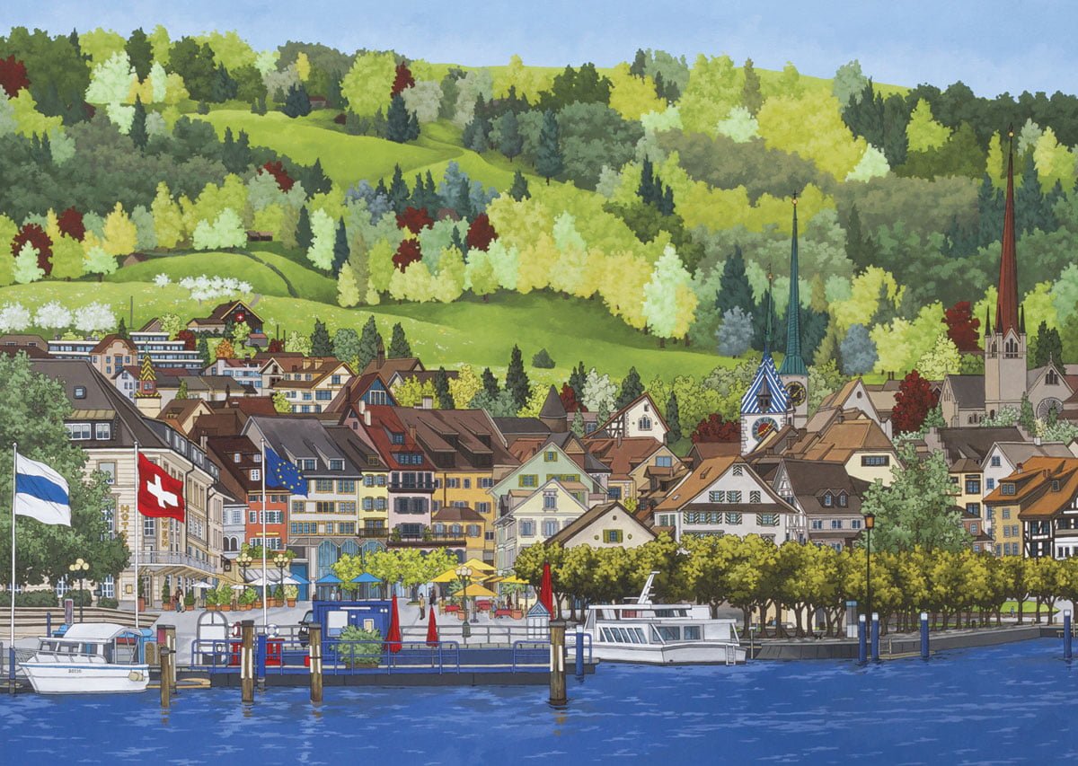 Switzerland Paintings