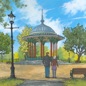 Clapham Common Bandstand by Jonathan Chapman
