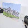 Highcliffe Castle Greeting Card - Illustration by Jonathan Chapman