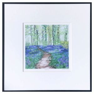 Bluebell Woods Limited Edition Print - Illustration by Jonathan Chapman